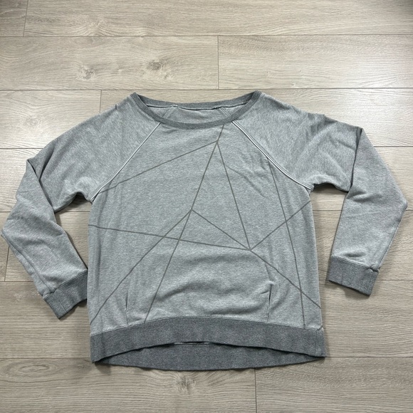 Lululemon Crew Love Pullover *Reflective Heathered Medium Grey - Picture 5 of 13